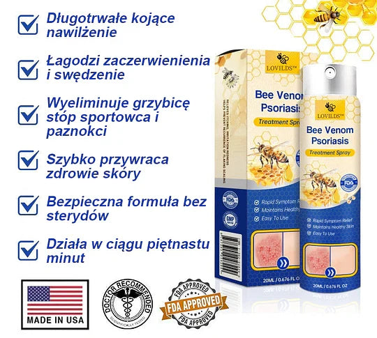 (🔥Płatność przy odbiorze🔥70% zniżki) LOVILDS™ PsoriaHeal Spray na łuszczycę (wysyłka na cały świat – bezpłatna wysyłka)🌐