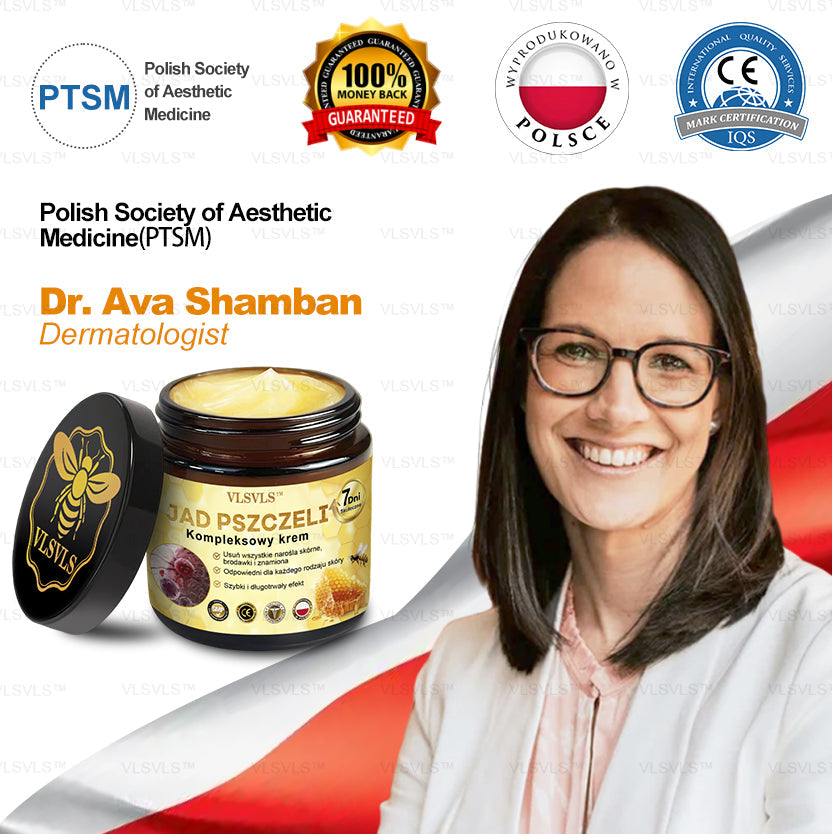 VLSVLS™ Krem Komprehensywny z Jadami Pszczół 👩⚕️ Rekomendowany przez Dermatologów