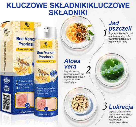 (🔥Płatność przy odbiorze🔥70% zniżki) LOVILDS™ PsoriaHeal Spray na łuszczycę (wysyłka na cały świat – bezpłatna wysyłka)🌐