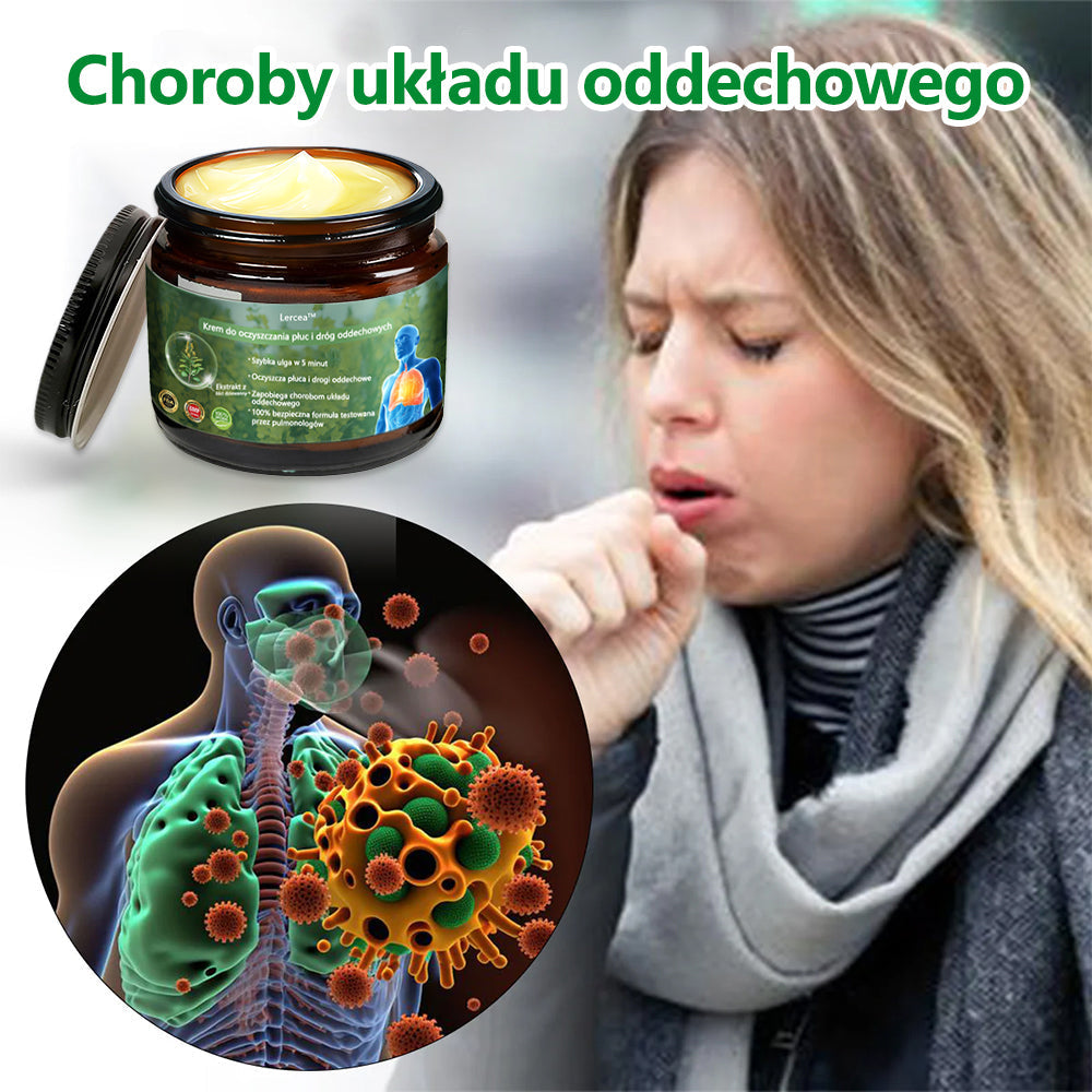 [Noworoczna oferta specjalna] Lercea™ Krem regenerujący płuca z dziewanny - zatwierdzony przez British Thoracic Society w celu wspierania zdrowia płuc👑👑
