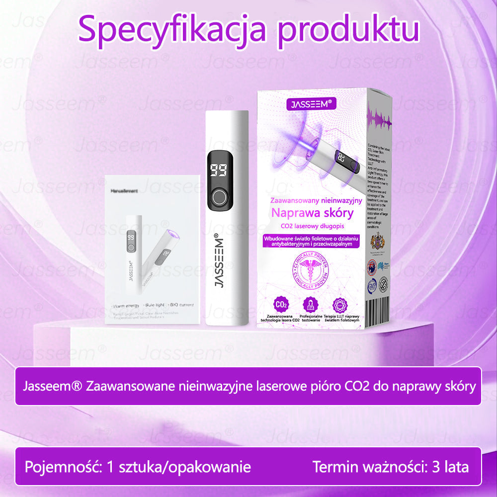 🔥𝐉𝐚𝐬𝐬𝐞𝐞𝐦® Zaawansowany nieinwazyjny laser CO₂ do naprawy skóry 🎉 (Delikatnie usuwa brodawki, znamiona, plamy starcze i narośla skórne – bez bólu, bez zamieszania!)