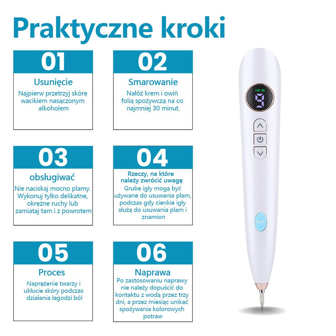 ✅Bikenda® do użytku domowego CO2 Laser Shot Erase Pro