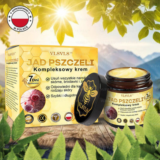 VLSVLS™ Krem Komprehensywny z Jadami Pszczół 👩‍⚕️ Rekomendowany przez Dermatologów