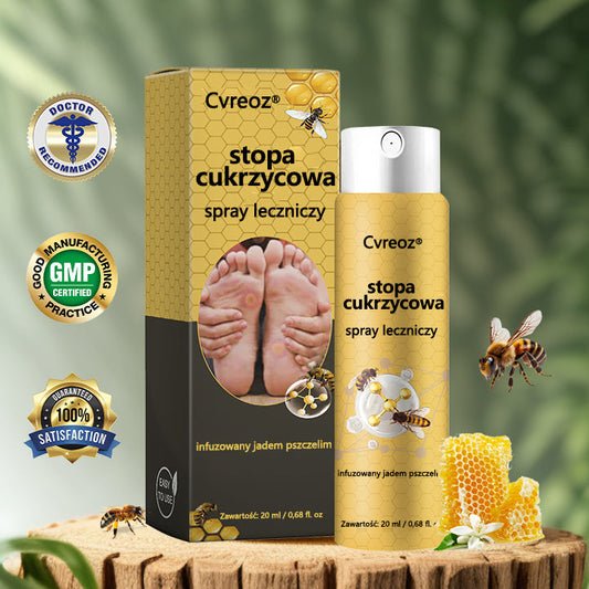 Cvreoz® Leczniczy spray z jadem pszczelim do gojenia i regeneracji ran na dłoniach i stopach🌿
