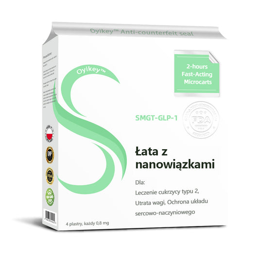 [Zobacz wyniki w ciągu 7 dni] 0yikey™ SMGT-GLP-1 Nano igłowa plastra (bezbolesny, długotrwały, leczący cukrzycę, otyłość i choroby układu krążenia)
