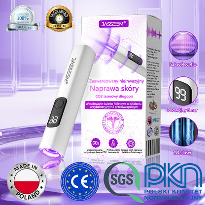 🔥𝐉𝐚𝐬𝐬𝐞𝐞𝐦® Zaawansowany nieinwazyjny laser CO₂ do naprawy skóry 🎉 (Delikatnie usuwa brodawki, znamiona, plamy starcze i narośla skórne – bez bólu, bez zamieszania!)