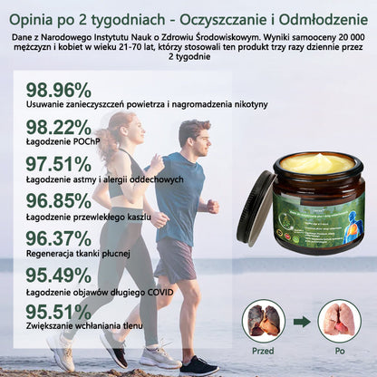 [Noworoczna oferta specjalna] Lercea™ Krem regenerujący płuca z dziewanny - zatwierdzony przez British Thoracic Society w celu wspierania zdrowia płuc👑👑