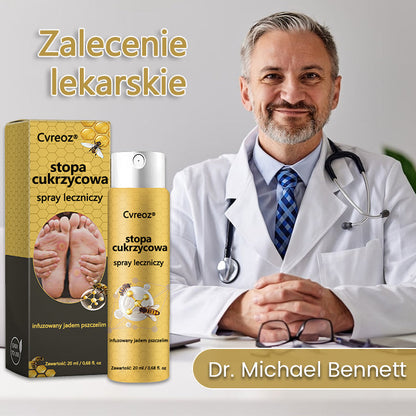Cvreoz® Leczniczy spray z jadem pszczelim do gojenia i regeneracji ran na dłoniach i stopach🌿