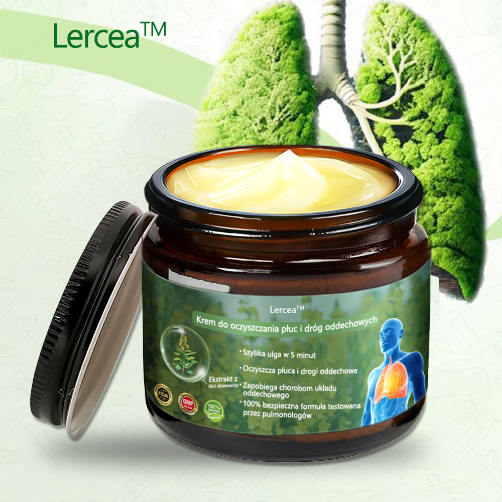 [Noworoczna oferta specjalna] Lercea™ Krem regenerujący płuca z dziewanny - zatwierdzony przez British Thoracic Society w celu wspierania zdrowia płuc👑👑