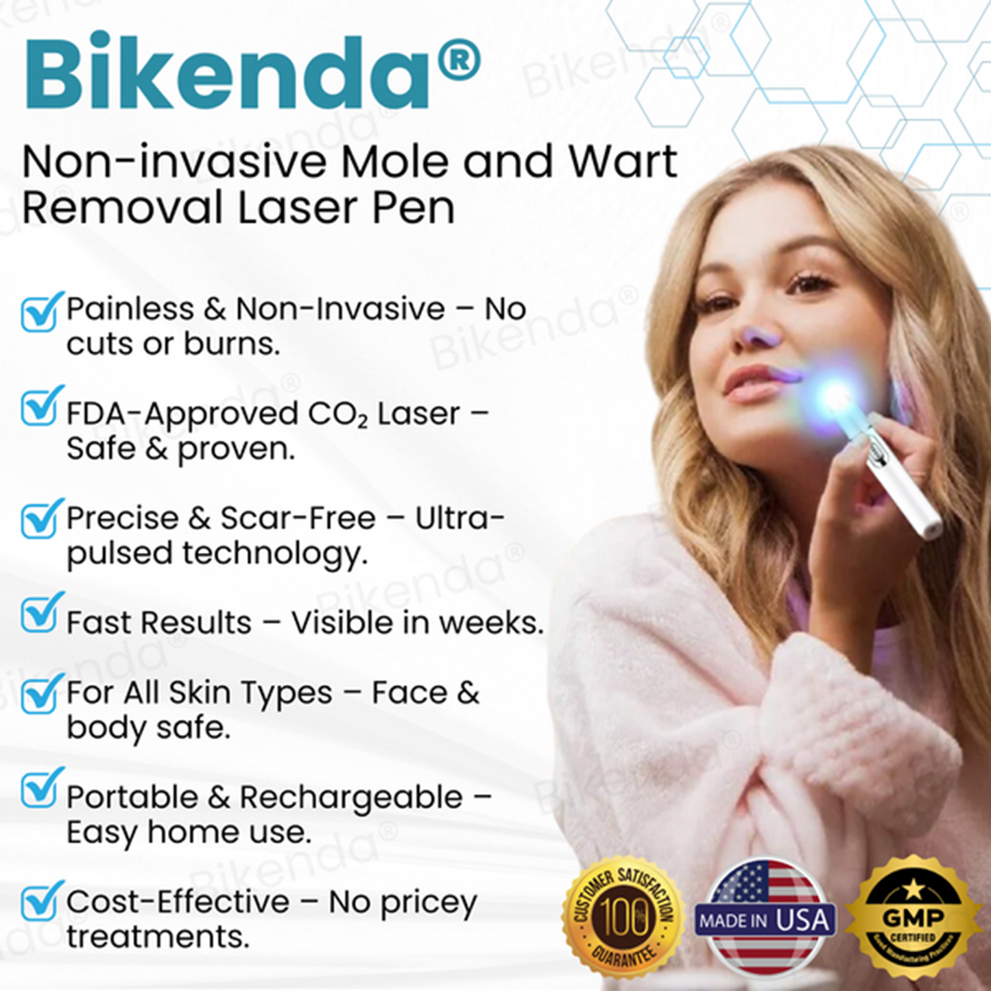 Bikenda®Nieinwazyjny laser do usuwania znamion i brodawek