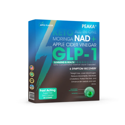 Oficjalny autoryzowany sklep PEAKA® GLP-1 Slimming & Health Ultra Concentrated Essence Liquid Pearls - NAD+ Moringa & ACV & Keto BHB (✅szybkie, długotrwałe, leczące cukrzycę, otyłość i choroby układu krążenia) - ⚡Opracowane przez Obesity Society